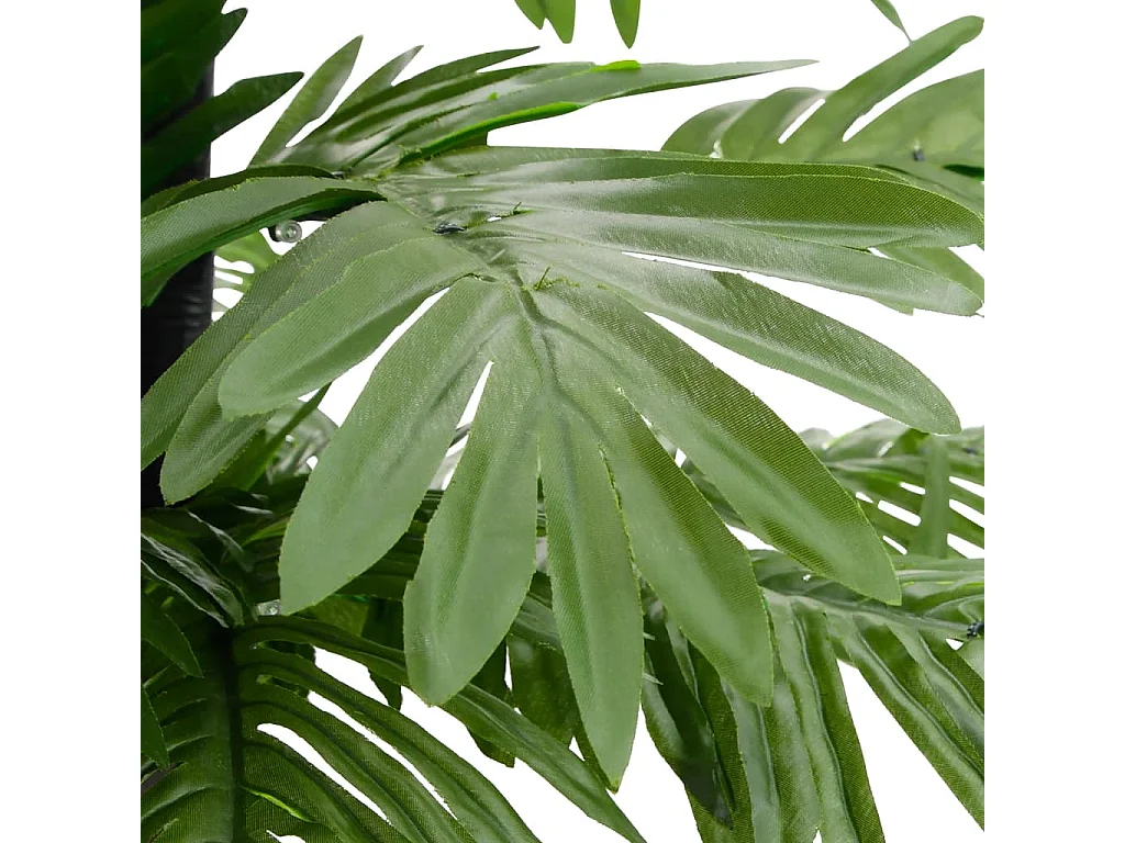 Palmeira c/ 252 luzes LED 400 cm branco quente