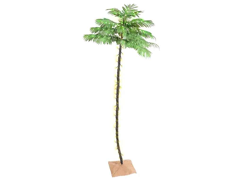 Palma con LED Bianco Caldo 252 LED 400 cm