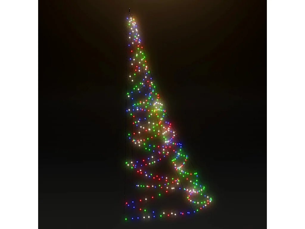 Árvore de Natal parede 720 luzes LED 5 m int/ext colorido