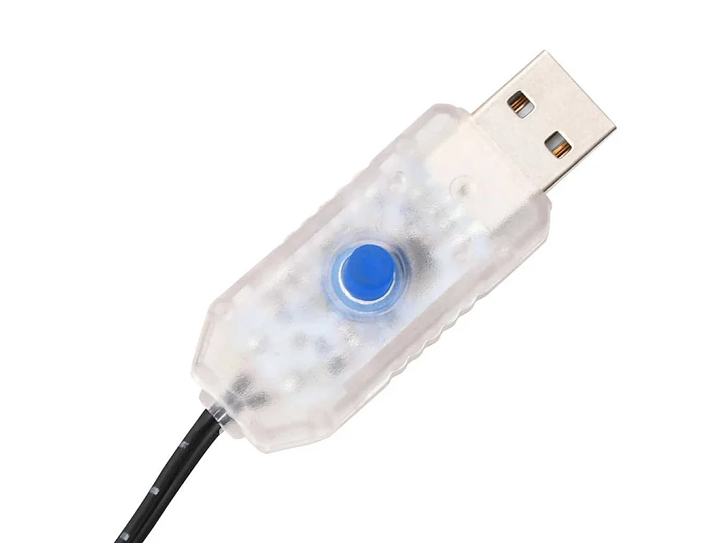Palmier à LED 136 LED Blanc chaud 220 cm
