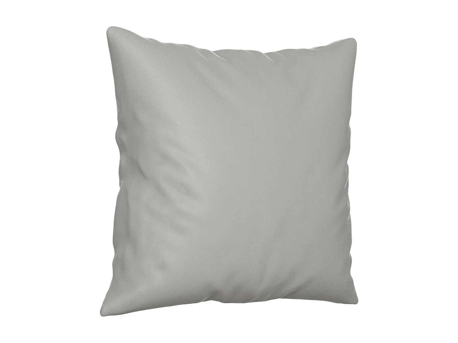 Ensemble de canapés 2 pcs coussins Gris clair Tissu microfibre