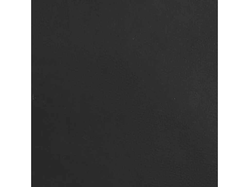 Schlafsofa 2-Sitzer Schwarz Kunstleder