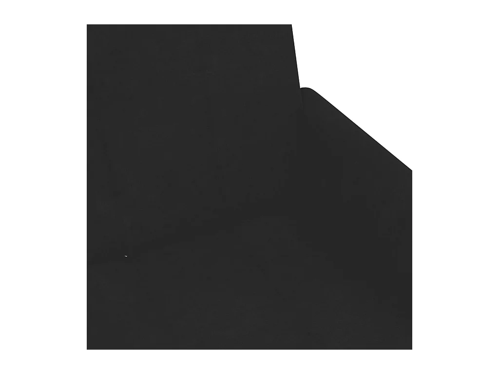 Schlafsofa 2-Sitzer mit Fußhocker Schwarz Samt