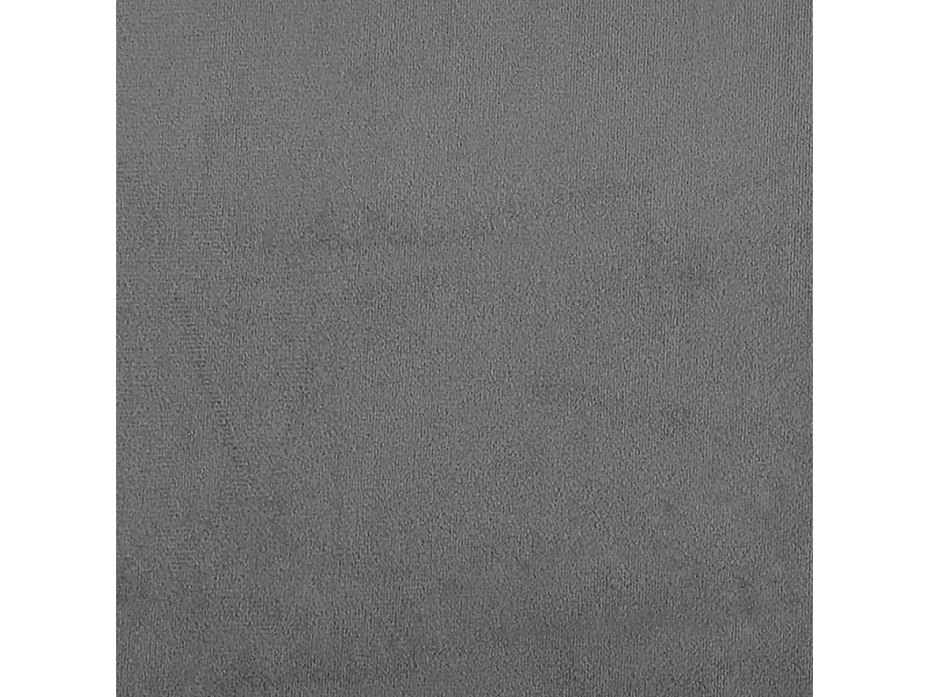 Sofá de 3 plazas de tela de microfibra gris oscuro 180 cm