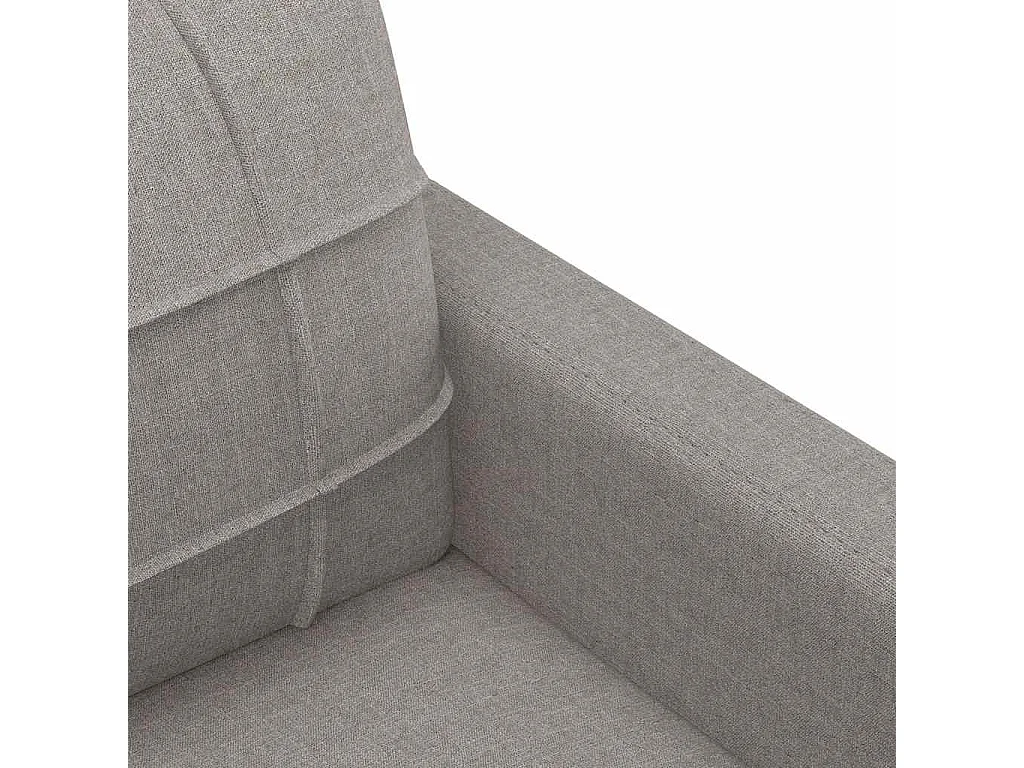 Canapé à 3 places Taupe 180 cm Tissu