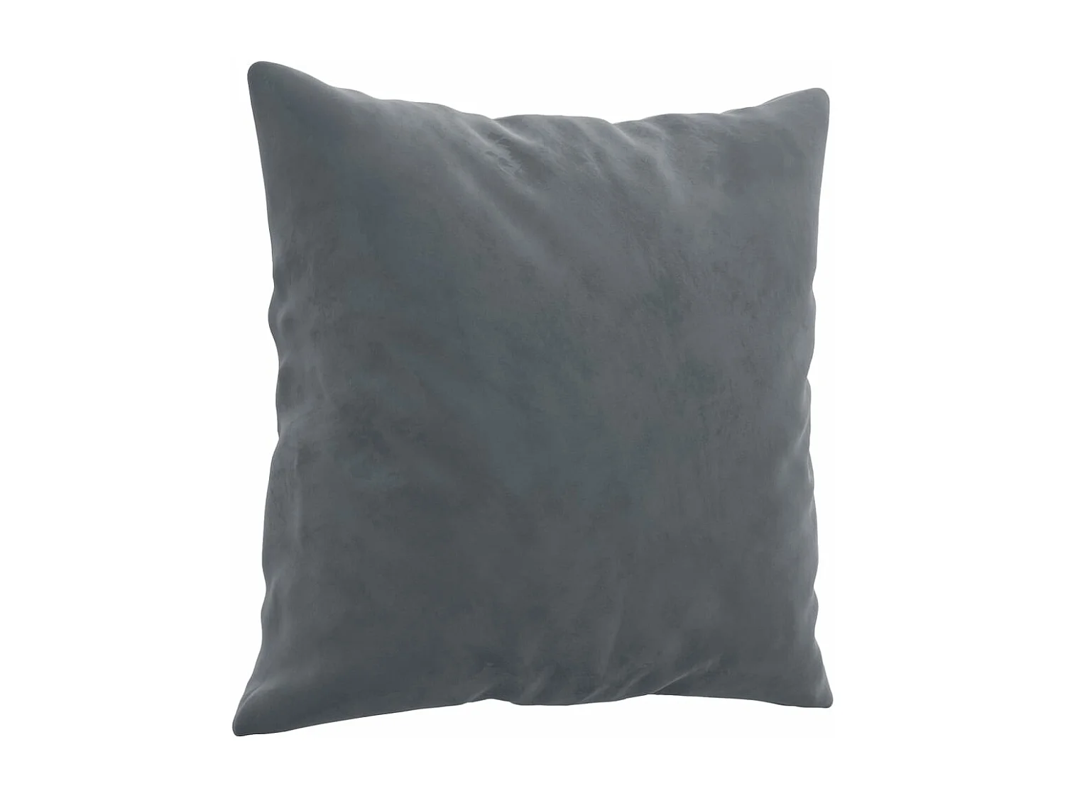 Ensemble de canapés 2 pcs avec coussins gris foncé velours