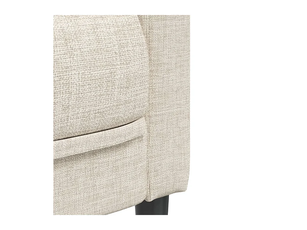 2-Sitzer-Sofa Leinen