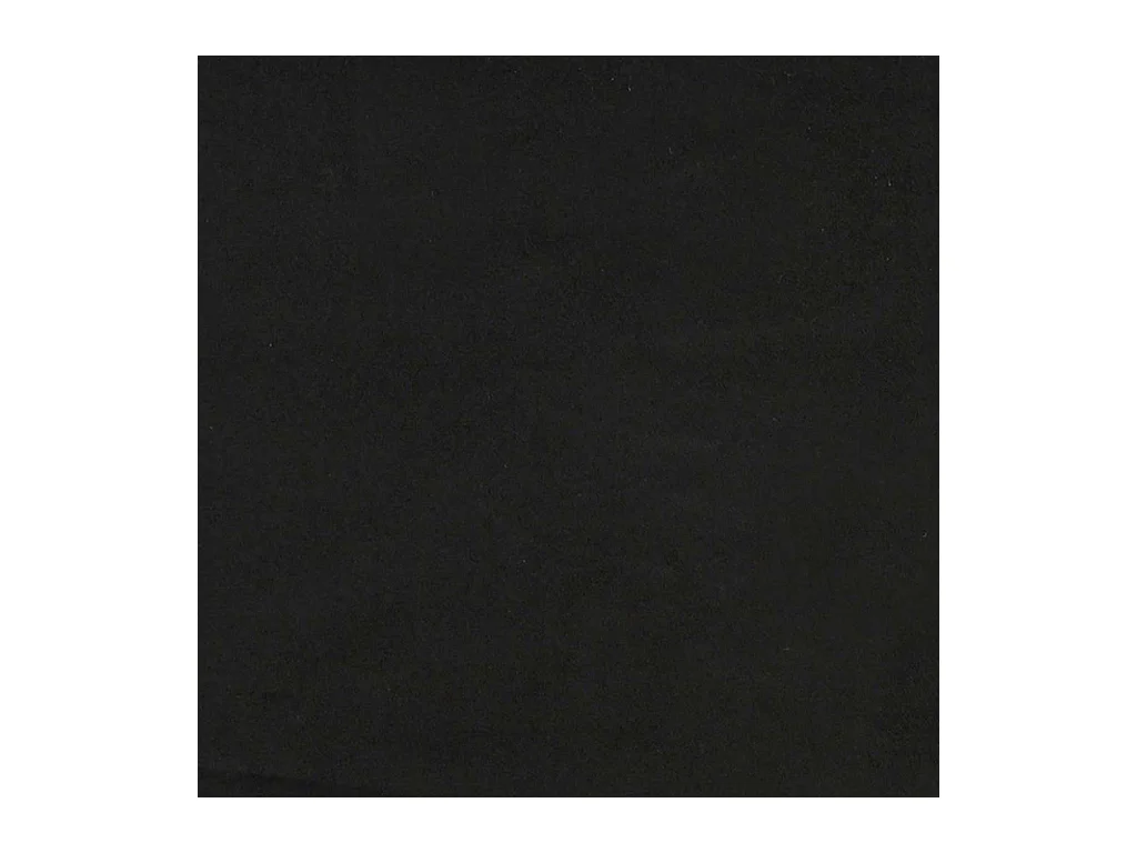 Sofá de 3 plazas terciopelo negro