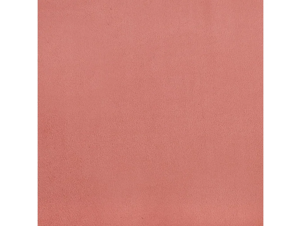 Schlafsofa 2-Sitzer mit 2 Kissen Rosa Samt