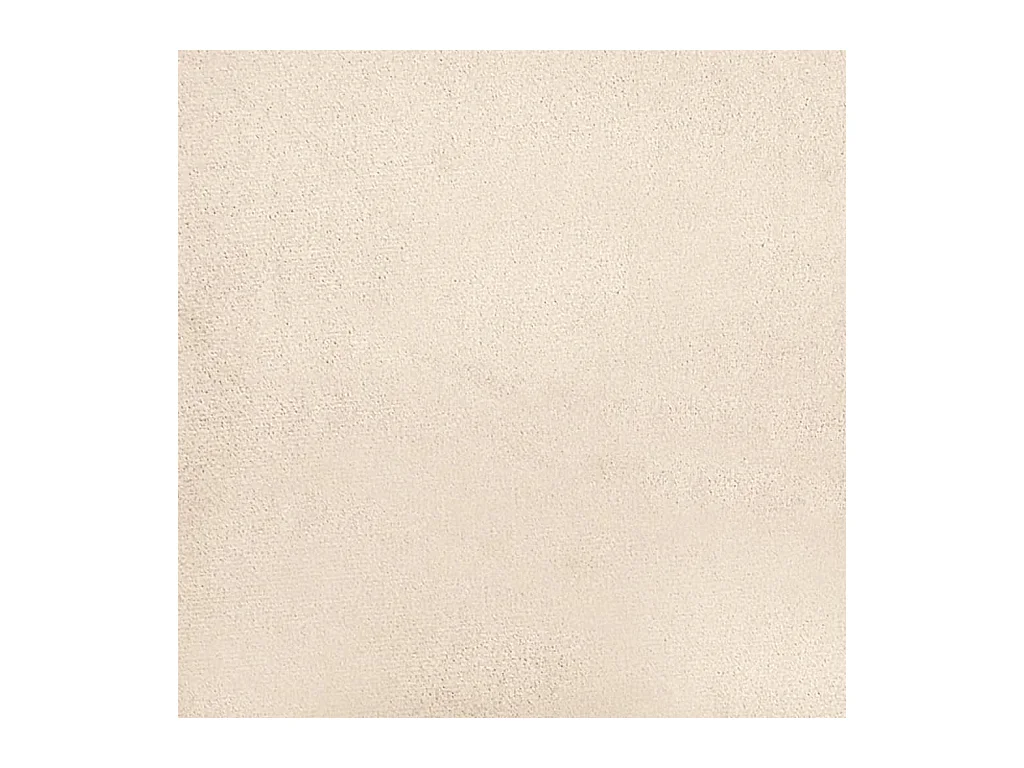 Canapé à 2 places Beige 140 cm Tissu microfibre