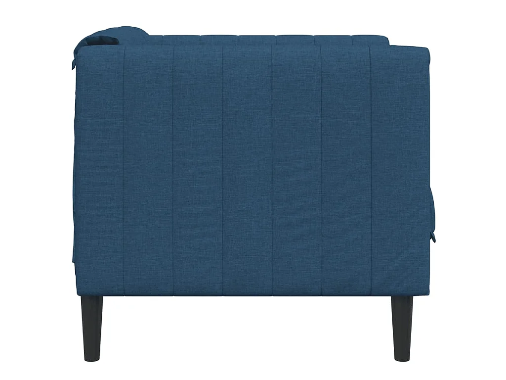 Poltrona tecido azul