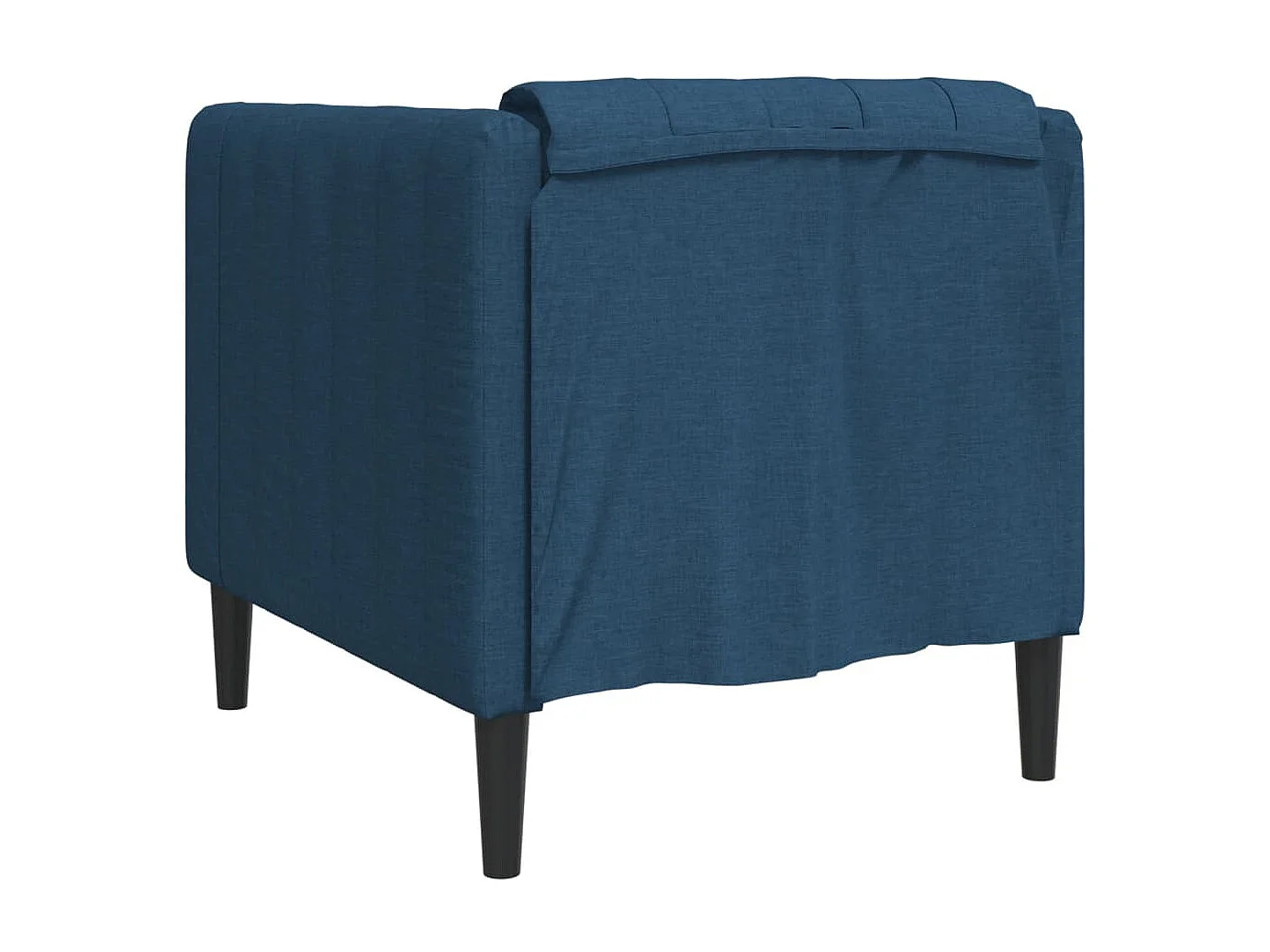Poltrona tecido azul