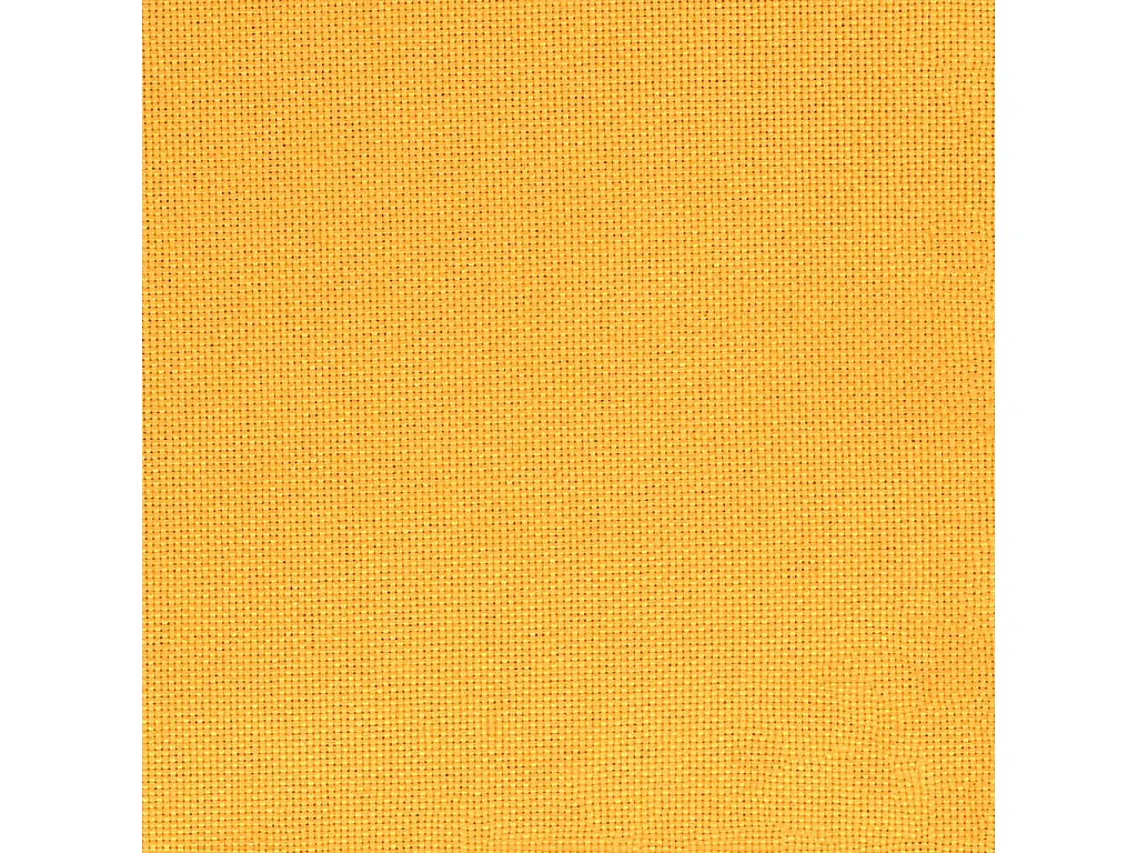 Canapé-lit à 2 places avec deux oreillers jaune tissu