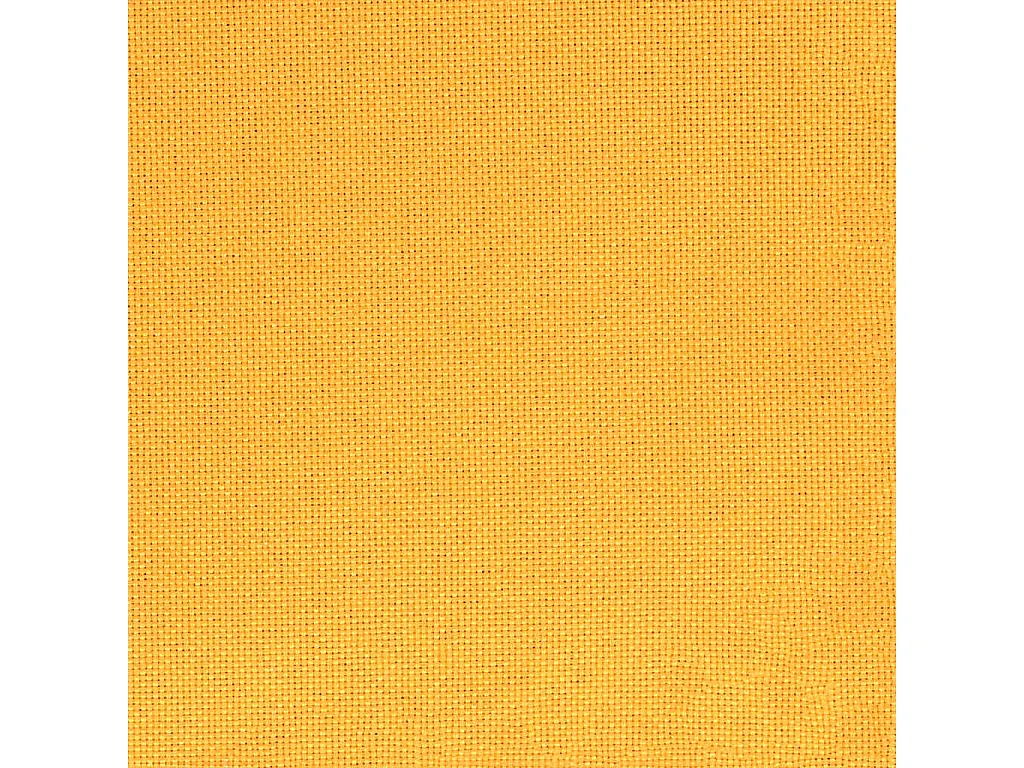 Canapé convertible clic-clac 2 places en tissu jaune