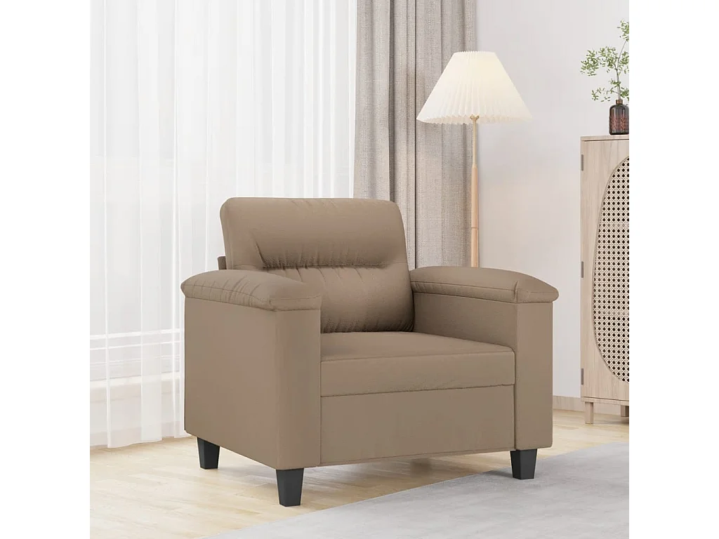 Fauteuil Cappuccino 60 cm Similicuir