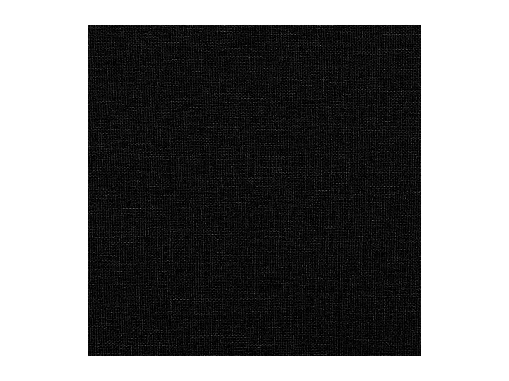 Canapé à 3 places Noir 180 cm Tissu