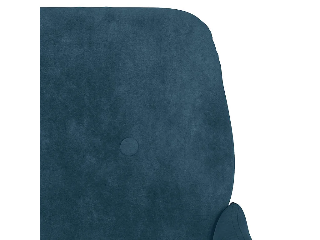 Poltrona Blu 62x79x79 cm Velluto