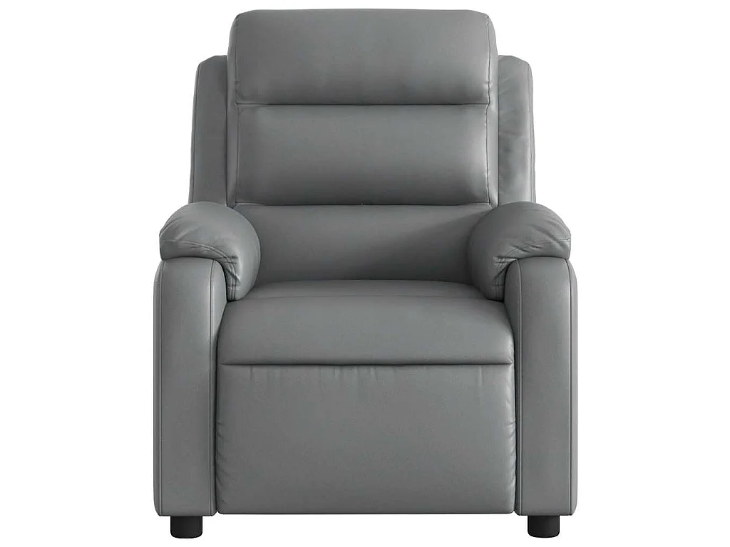 Fauteuil inclinable Gris Similicuir