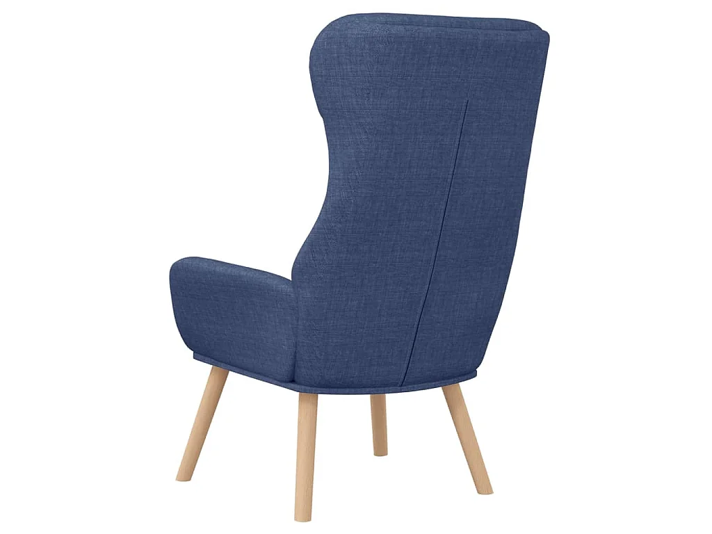 Relaxsessel Blau Stoff