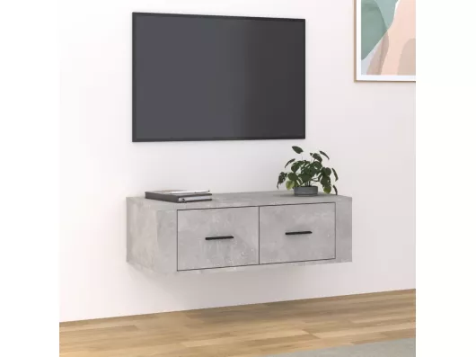 Kauf Unique TV-Wandschrank Betongrau 80x36x25 cm Holzwerkstoff