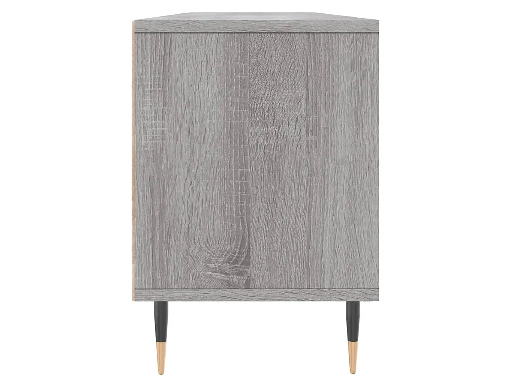 Mobile Porta TV Grigio Sonoma 150x30x44,5 cm Legno Multistrato