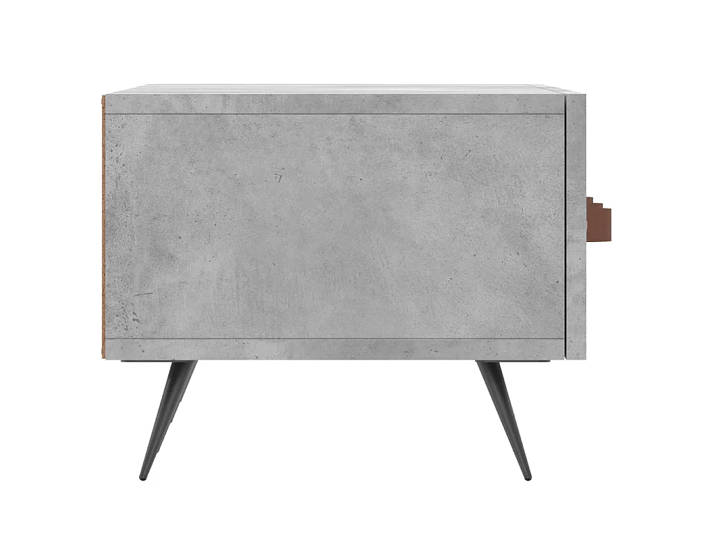 TV-Schrank Betongrau 150x36x30 cm Holzwerkstoff