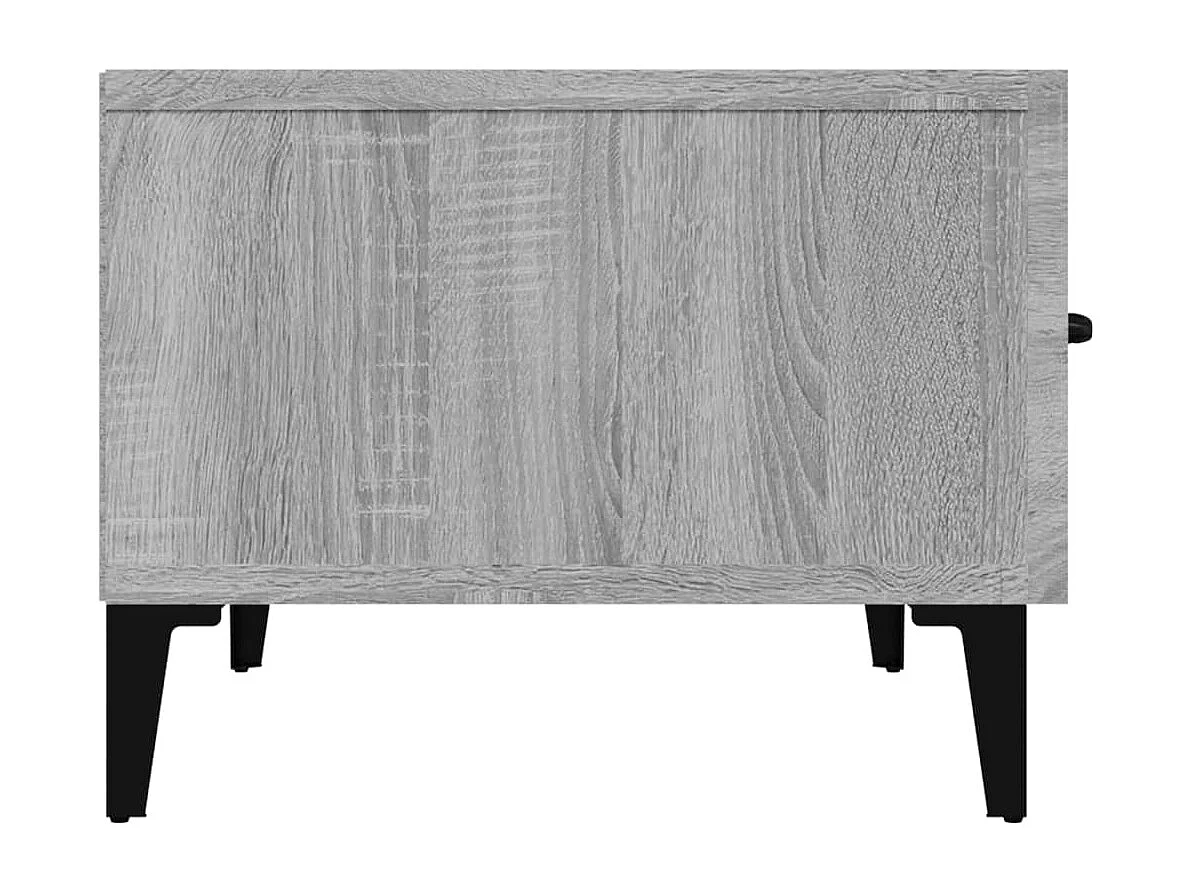 Móvel de TV 150x34,5x30 cm derivados de madeira cinzento sonoma