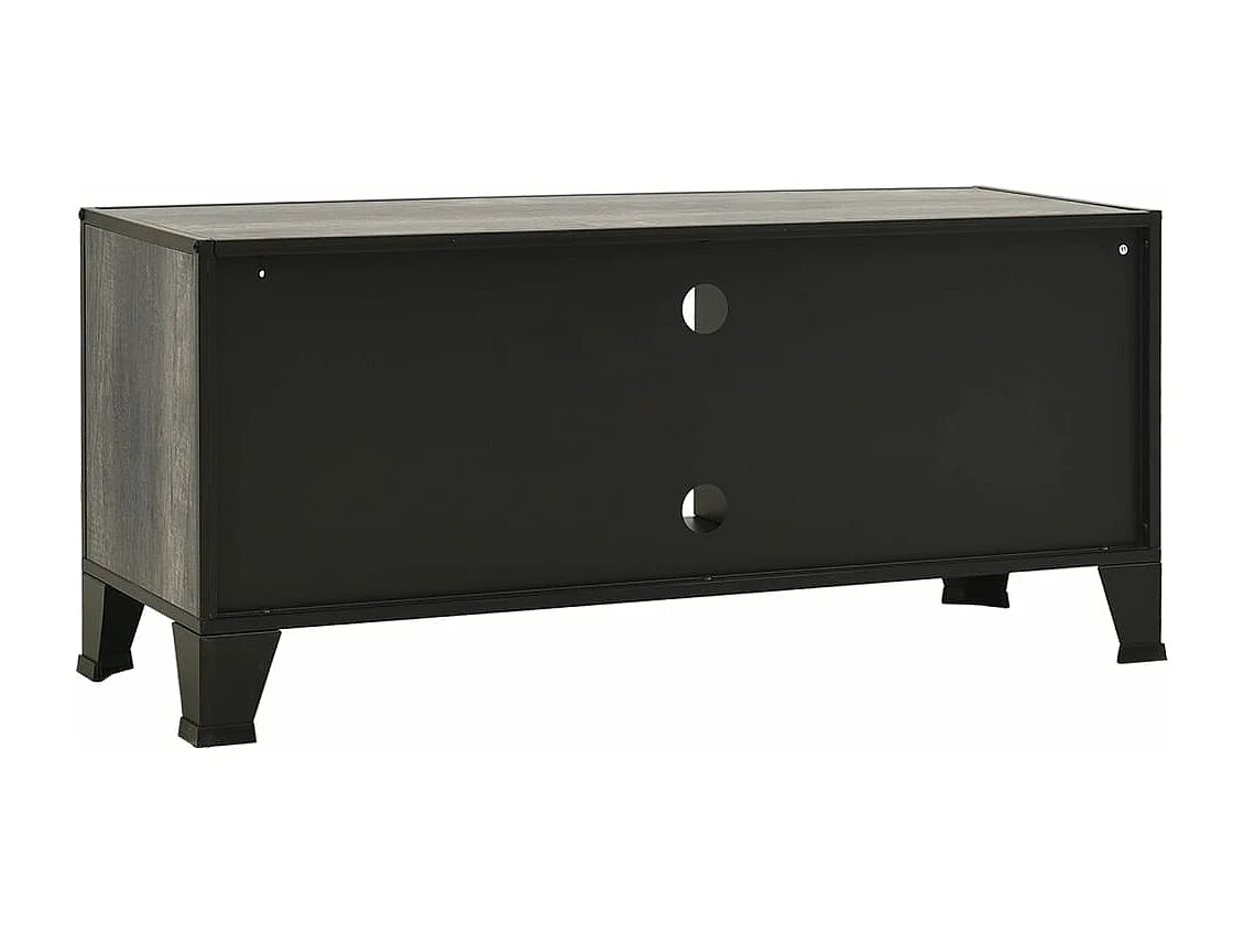 TV-Schrank Grau 105x36x47 cm Metall und MDF