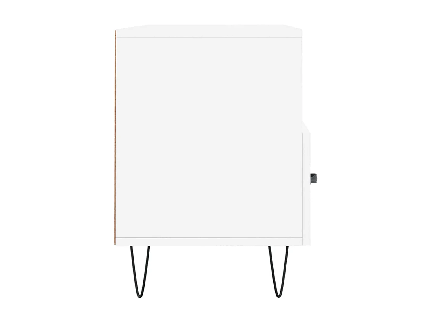 Móvel de TV 102x36x50 cm derivados de madeira branco