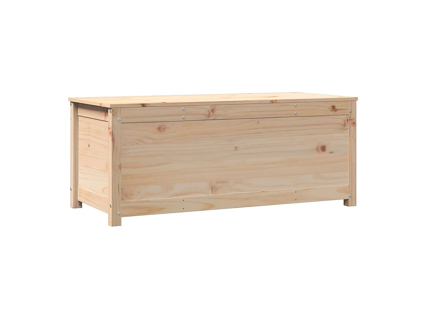 Boîte de rangement 110x50x45,5 cm Bois massif de pin