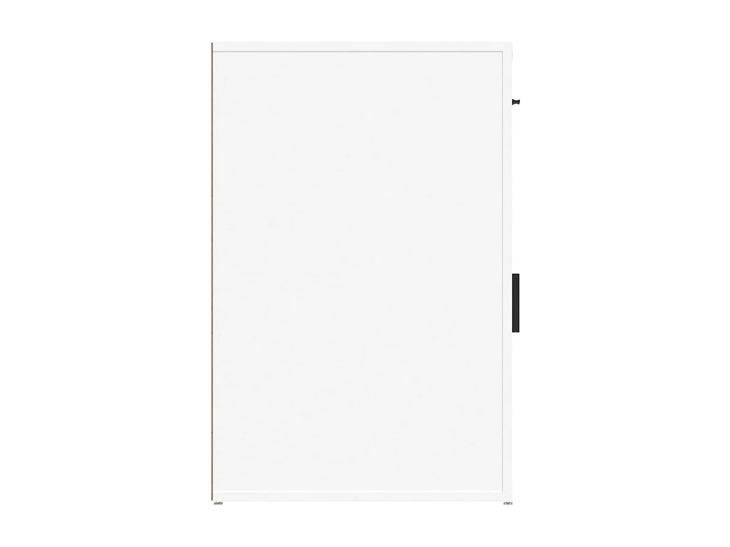 Armadietto da Scrivania Bianco 40x49x75 cm in Legno Multistrato