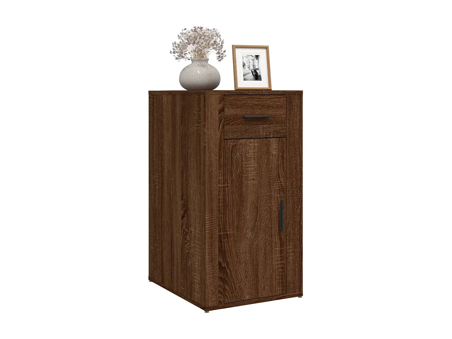 Armoire de bureau Chêne marron 40x49x75 cm Bois d'ingénierie