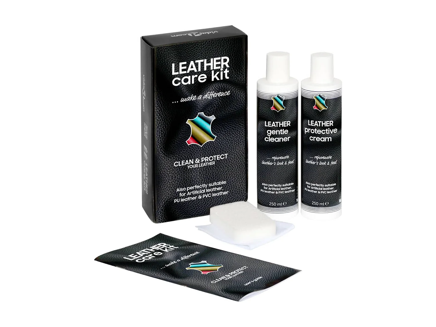 Kit de cuidado de cuero CARE KIT 2x250 ml