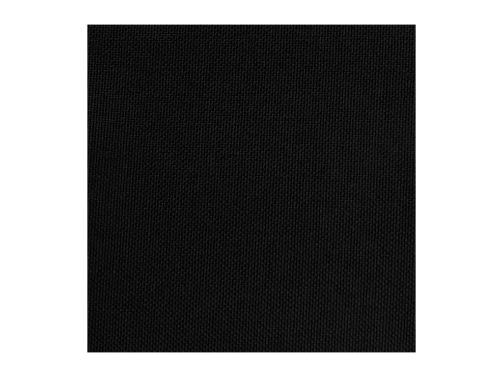 Chaise à bascule Noir Tissu