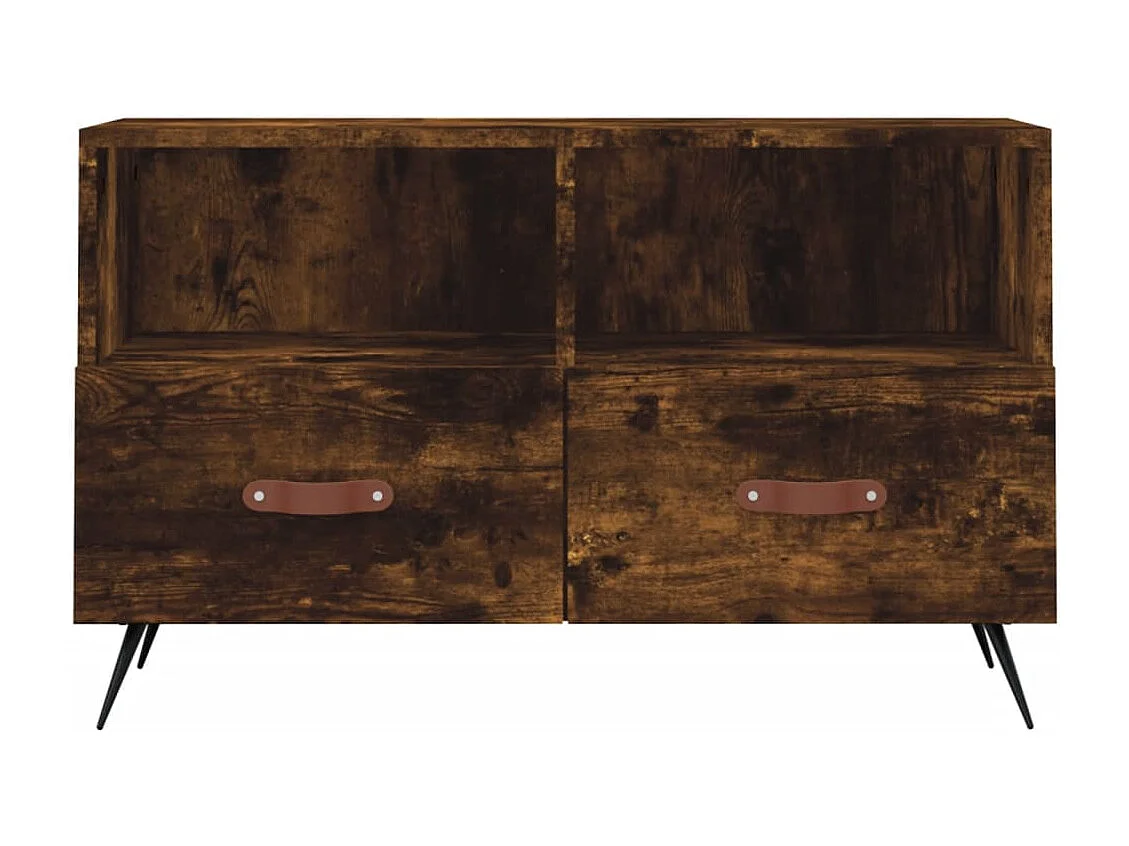Móvel de TV 80x36x50 cm derivados de madeira carvalho fumado