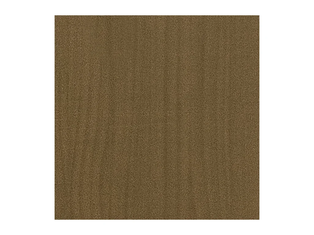 Mueble de TV de madera maciza pino marrón miel 110x30x33,5 cm