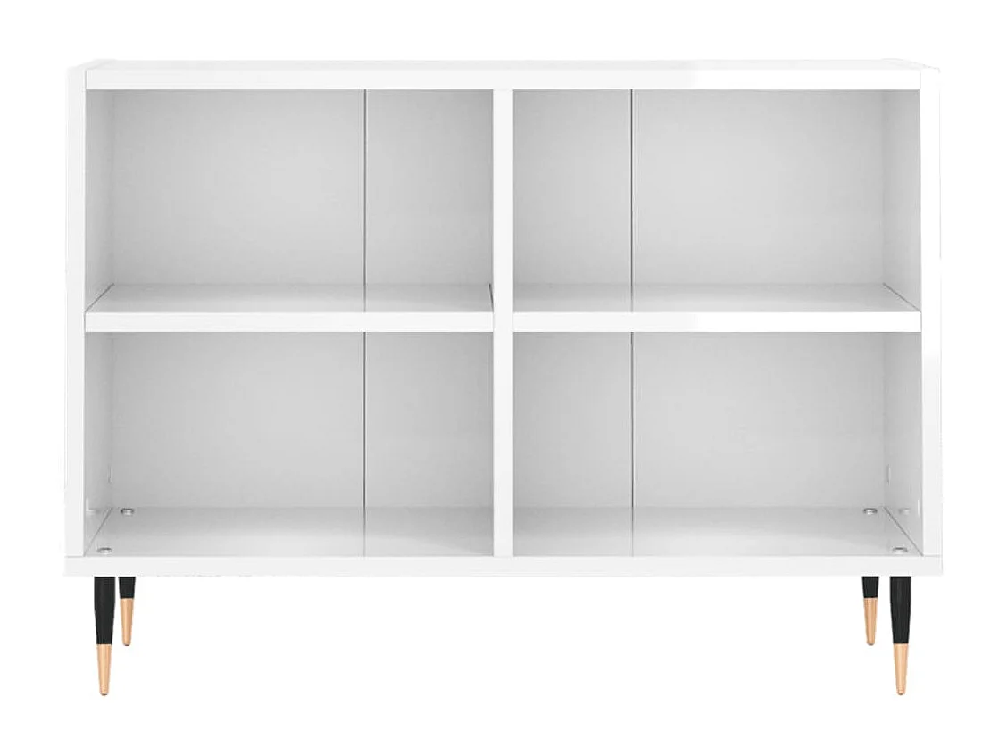 TV-Schrank Hochglanz-Weiß 69,5x30x50 cm Holzwerkstoff