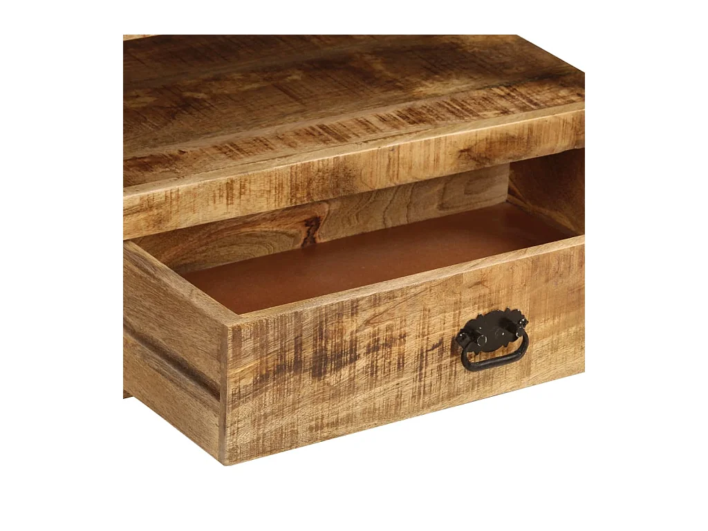 Mueble para TV madera maciza de mango 120x35x45 cm