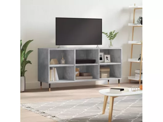 Kauf Unique TV-Schrank Betongrau 103,5x30x50 cm Holzwerkstoff