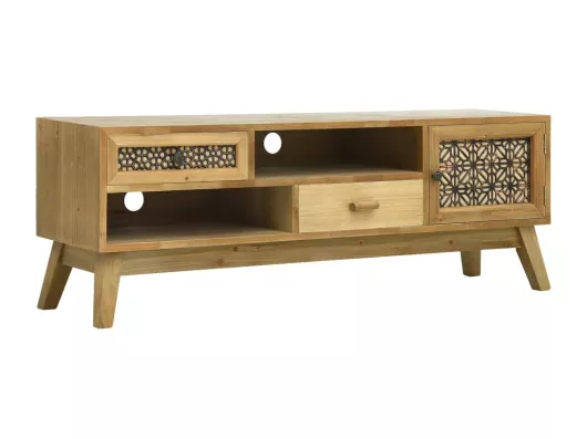 Kauf Unique TV-Schrank mit Mustern Braun 120x30x42 cm Holz