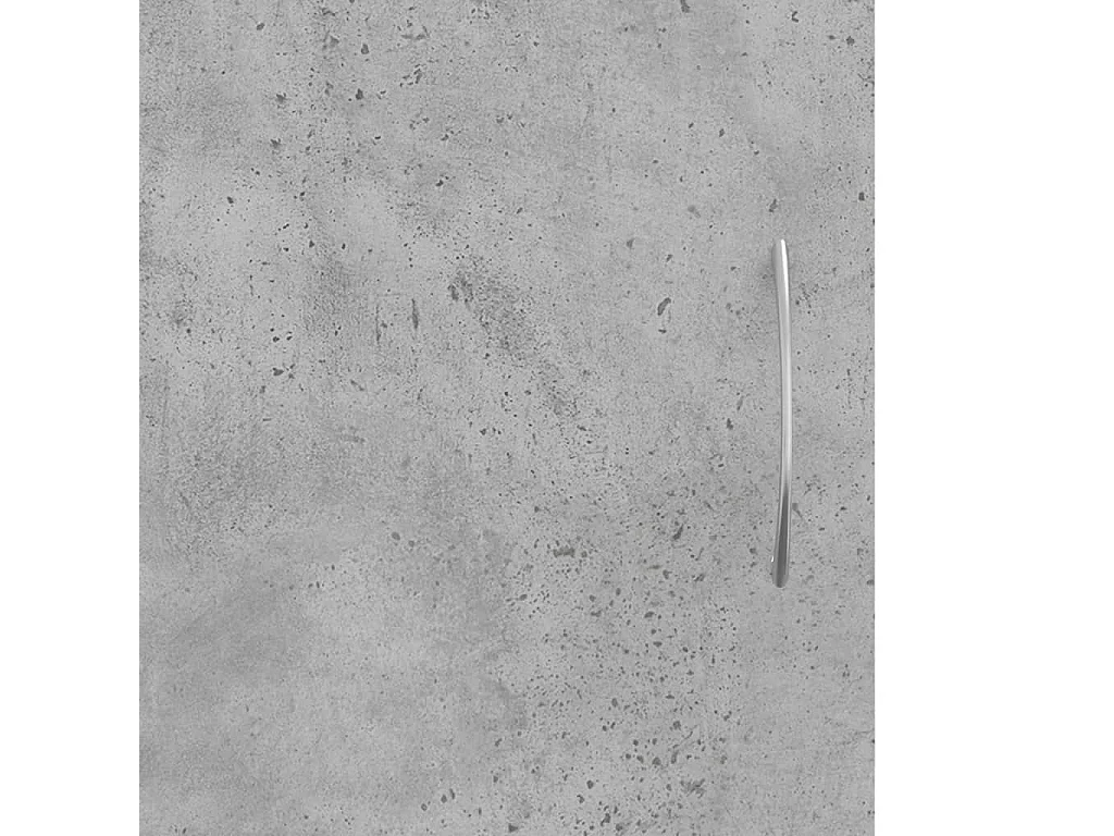 Meuble TV gris béton 102x30x37,5 cm bois d'ingénierie