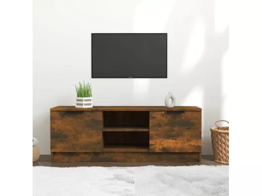 Kauf Unique TV-Schrank Räuchereiche 102x35x36,5 cm Holzwerkstoff