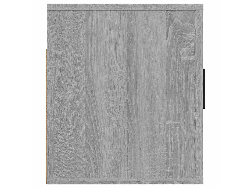Meuble TV mural Sonoma gris 80x34,5x40 cm