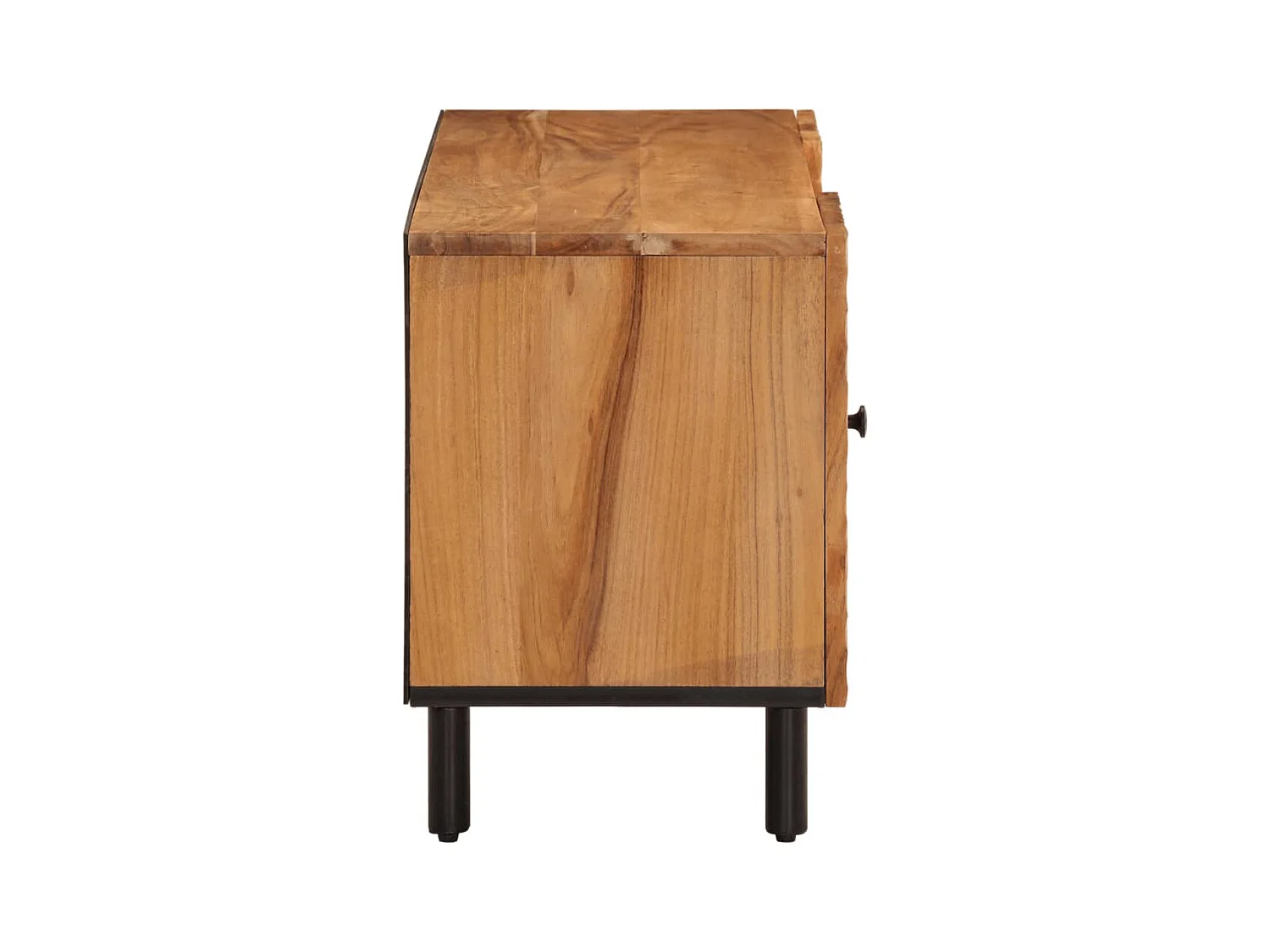 Meuble TV 105x33x46 cm Bois d'acacia massif
