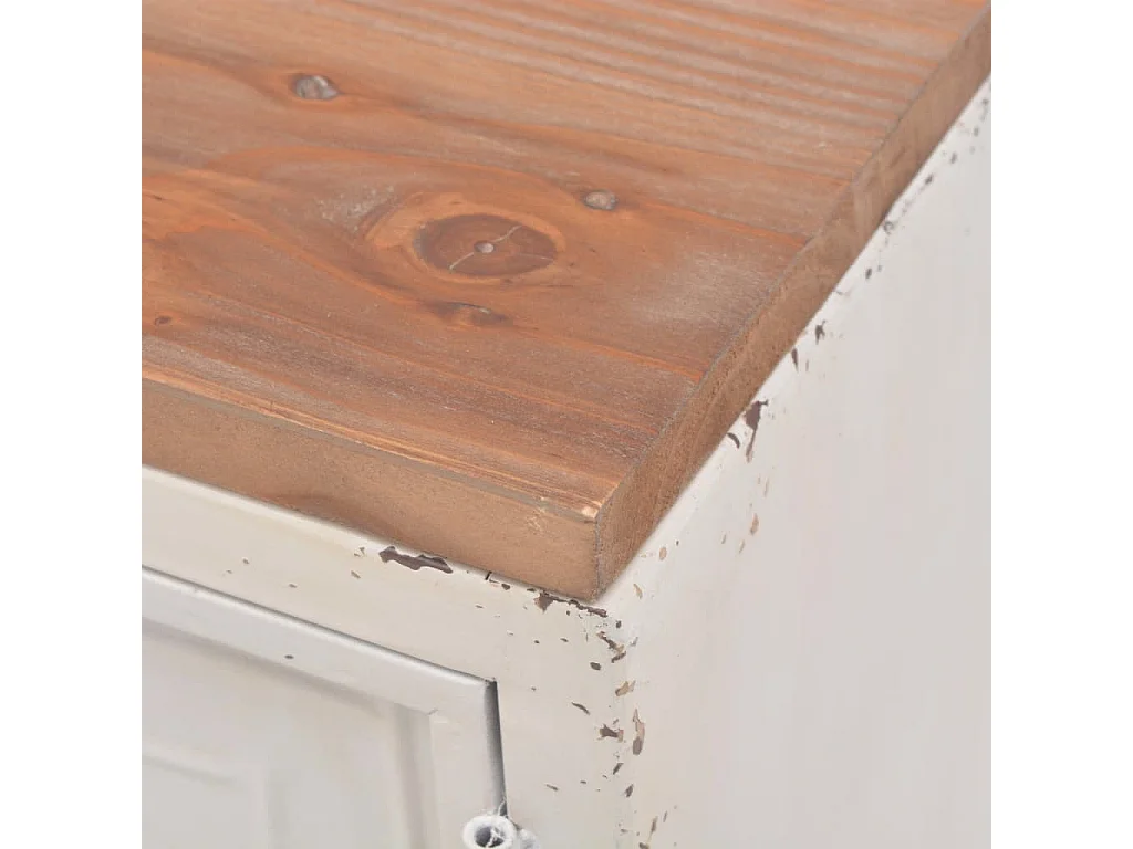 Mobile TV 120x30x40 cm Bianco