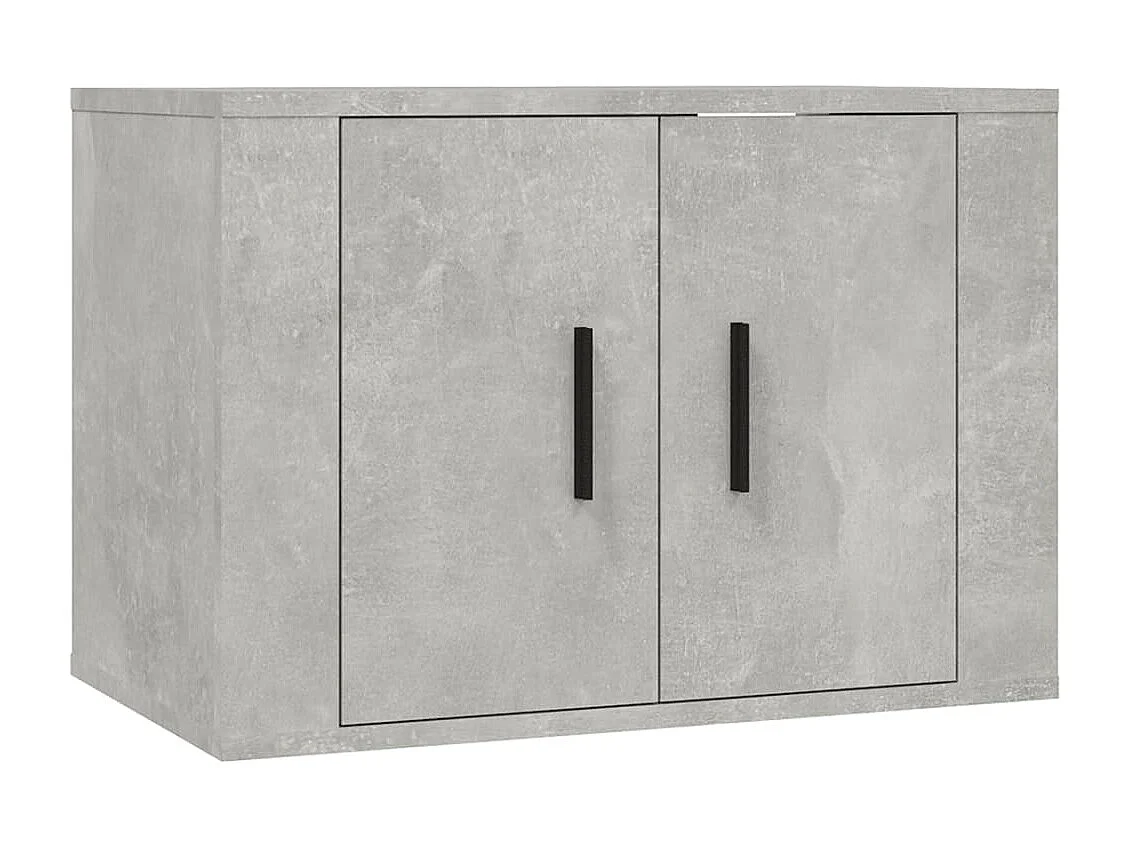 Tv-wandmeubel 57x34,5x40 cm betongrijs