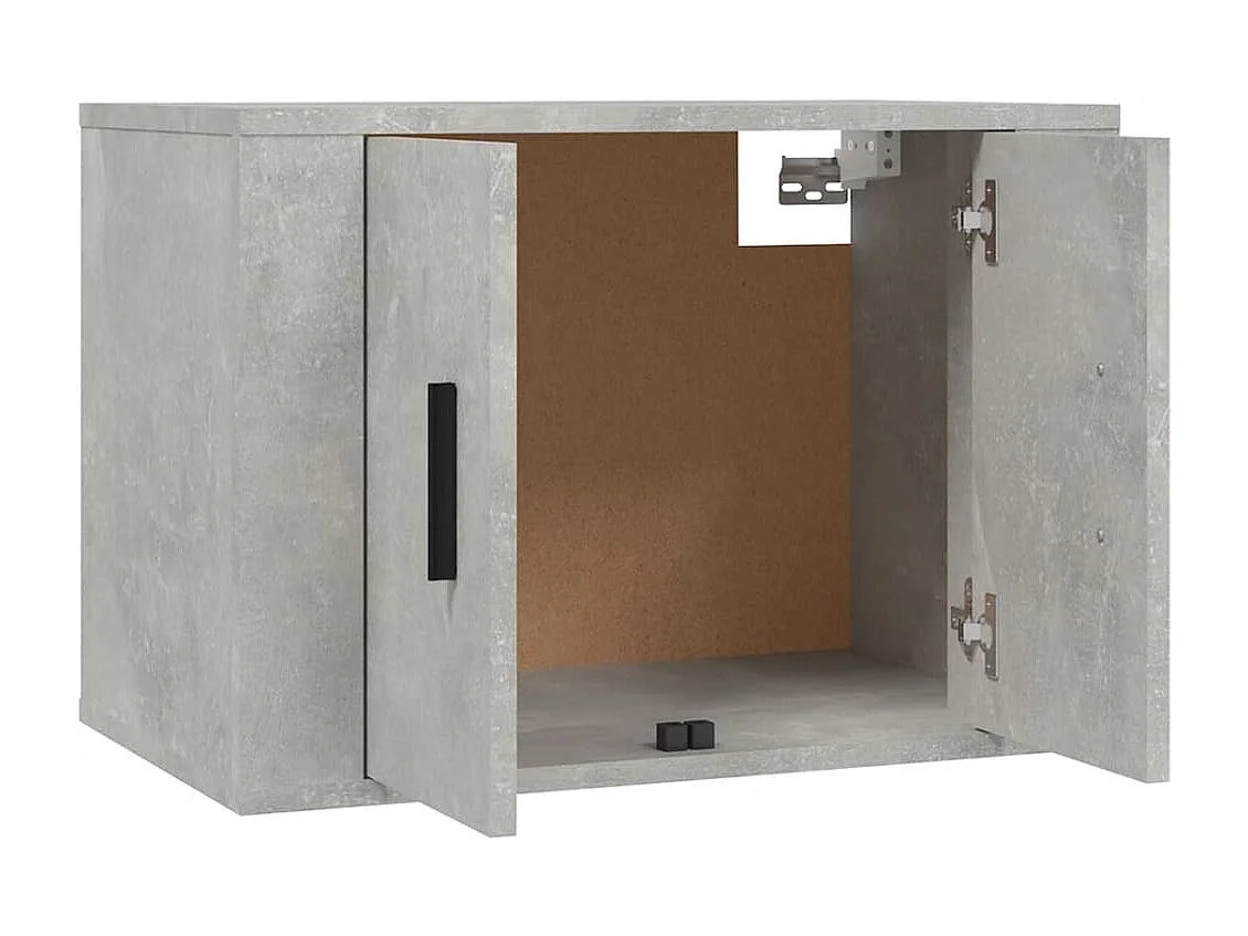 Tv-wandmeubel 57x34,5x40 cm betongrijs