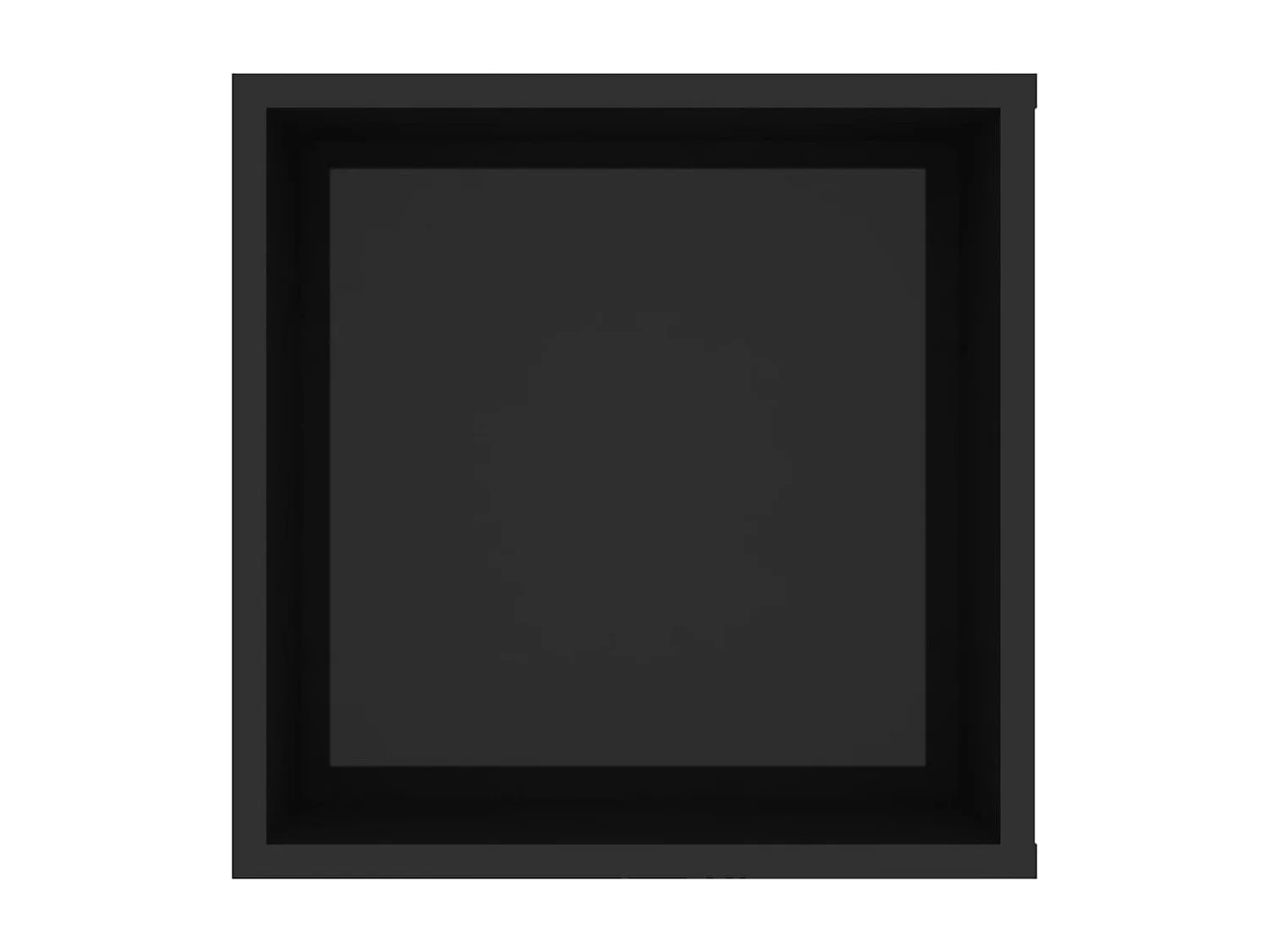 TV-Wandschrank Hochglanz-Schwarz 102x35x35 cm Holzwerkstoff