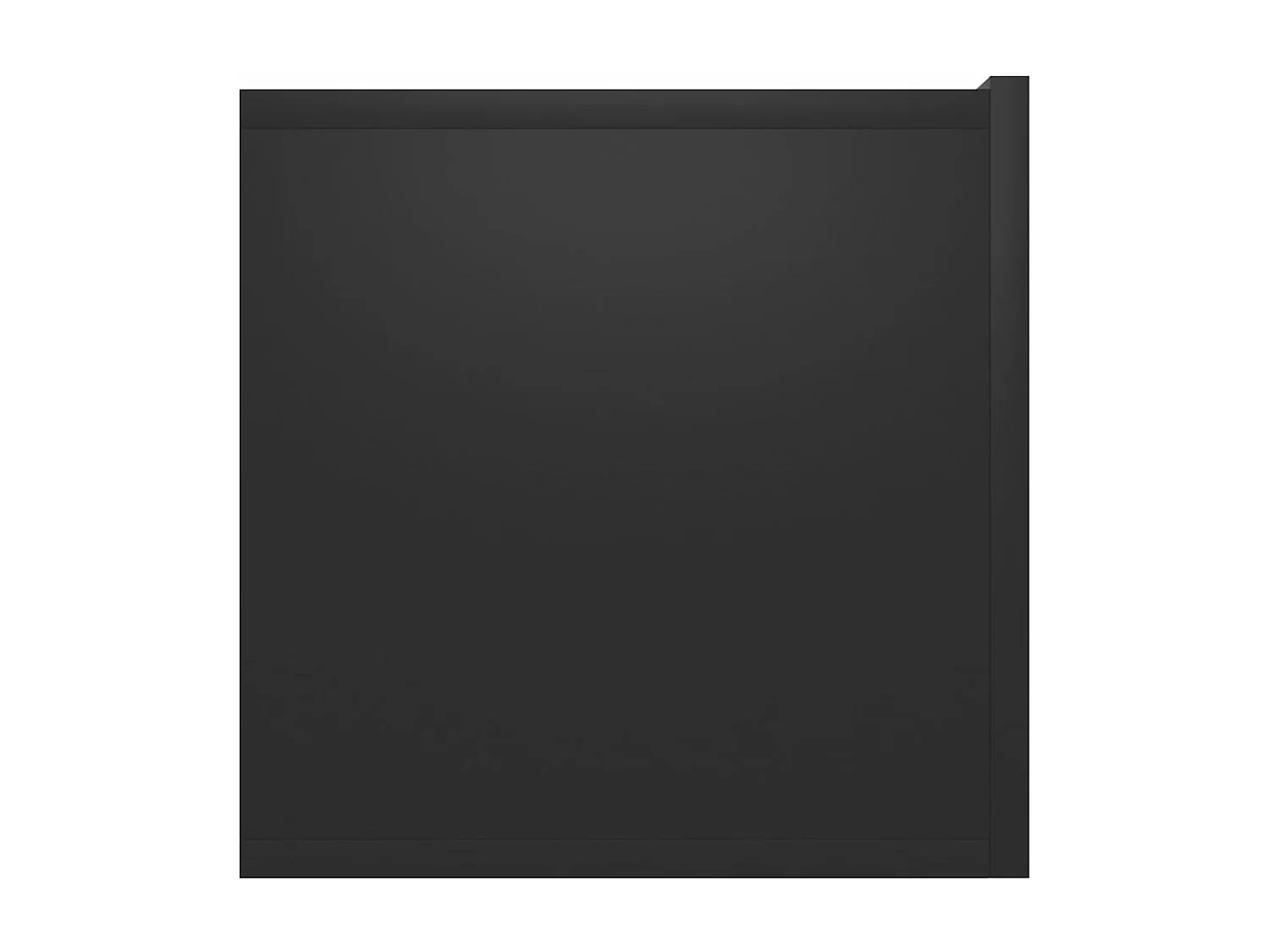 Móvel de TV para parede 60x30x30 cm preto