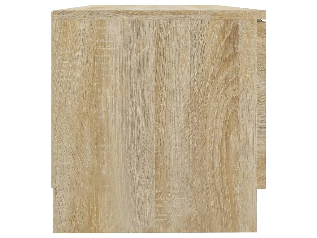 Mobile Porta TV Rovere Sonoma 80x35x36,5cm in Legno Multistrato